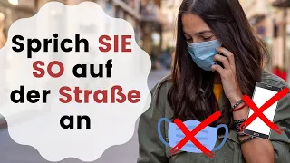 Handynummern von Frauen bekommen auf der Straße mit diesem Trick