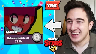 YENİ GÜNCELLEME GELDİ, YENİ EFSANEVİ AMBER OYUNDA DENEDİM! [Yarın Alınabilecek] BRAWL STARS