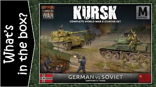 Kursk Flames of War Starter Set - unboxing and review.