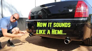 How To Install Performance Exhaust on Chrysler Hemi 5.7 // 300c Episode 6