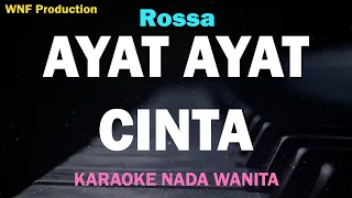 Rossa - Ayat Ayat Cinta (Karaoke Nada Wanita)