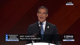 Eric Garcetti's Full Democratic Convention Speech