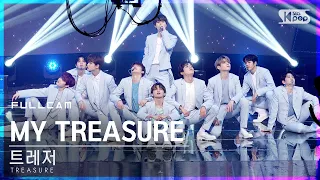 [안방1열 직캠4K] 트레저 'MY TREASURE' 풀캠 (TREASURE Full Cam)│@SBS Inkigayo_2021.01.31.