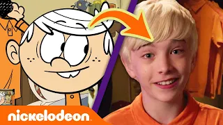 Loud House IRL vs. Animation: Character Room Tour Behind the Scenes! | Nickelodeon
