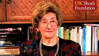 Yom Kippur in Auschwitz | Ruth Brand | USC Shoah Foundation