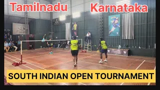 ALL SOUTH INDIAN OPEN TOURNAMENT | VARUN REDDY & LIKITH VS KISHORE &ROHITH| QUATER FINAL|HIGHLIGHTS