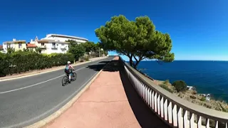 Ultimate Virtual Cycling in 360° VR Coast Road Spain 4K Video