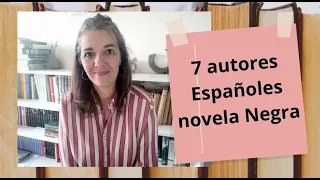 7 autores españoles novela negra