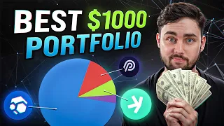 Best 2024 Crypto Altcoin Portfolio Using $1,000 (100x Potential