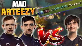 Crit: Classic Mad Arteezy, The SEA GG Call (ft. Arteezy vs. iceiceice)