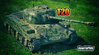 T20 - 4 Frags 5.4K Damage - Road to Patton! - World Of Tanks