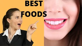 What are The 2 Top  BEST Foods for Your Teeth and Gums