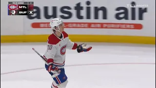 JURAJ SLAFKOVSKY WINS THE GAME FOR THE HABS !!! MONTREAL CANADIENS VS BUFFALO SABRES GAME REVIEW