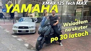 Yamaha XMAX 125 Tech - skuter na prawo jazdy B