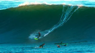 Surfing at Steamer Lane Santa Cruz - Black Friday - 4KHDR60FPS