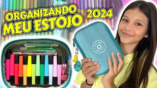 ORGANIZANDO MEU ESTOJO KIPLING 2024 | Dudinha Show