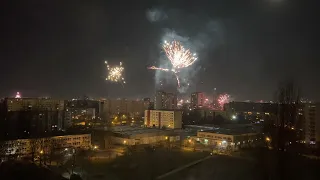 Feuerwerk Berlin Marzahn Silvester 2022/2023