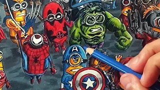 If Minions were Marvel Characters