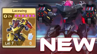 NEW Lacewing - First battle on Live server | Mech Arena