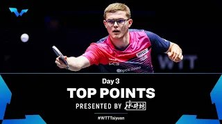 Top Points of Day 3 presented by Shuijingfang | #WTTTaiyuan 2024