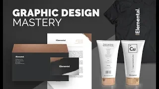 NEW COURSE! Graphic Design Mastery: The Complete Branding Process