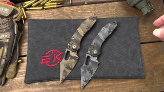 The Microtech/Borka Blades Camo Stitch Automatic Knife