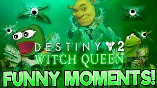 MORE Funny Moments in Destiny 2 WITCH QUEEN! 😂 Fails, Funny Reactions, Glitches, and MORE!
