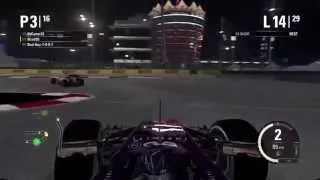 AOR F1 2015 PS4 Mini Season Round 2: Bahrain Highlights