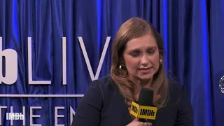 Merritt Wever Celebrates "Godless" Win