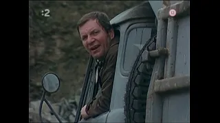 Akčné zábery Tatra T 138 a 148 z filmu Chlapi (1977)