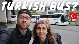 TURKISH BUSES HOW DO THEY WORK? + REAL RAW BUS JOURNEY | Night Bus Vlog Cappadocia to Istanbul