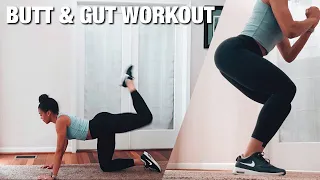 butt & gut workout | build your butt and shred your gut!