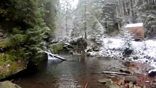 Водоспад Дівочі Сльози. Женецкий Гук водоспад.