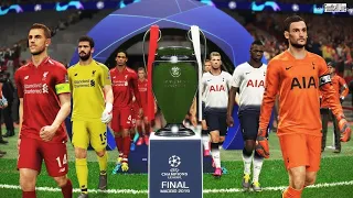 Ливерпуль vs Тотенхэм финал лиги чемпионов Fifa Pes 2019