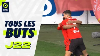 Tous les buts de la 22ème journée - Ligue 1 Uber Eats / 2023-2024