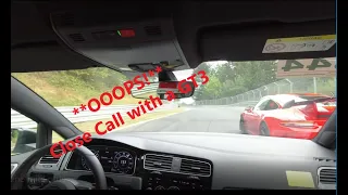 Golf GTI TCR: *OOOPS* Close Call with a GT3 & chasing a Lotus Exige CUP