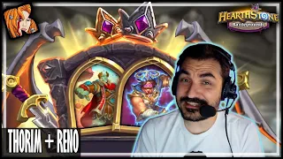 THORIM + RENO IS TOO OP! - Hearthstone Battlegrounds Duos