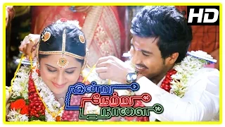 Indru Netru Naalai Movie Climax | Vishnu and Mia get married | End Credits