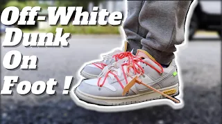 Nike Dunk Off-White Lot 6 Review & On Foot !