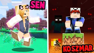 SŁODKI SEN vs KOSZMAR w Minecraft! | Vito i Bella