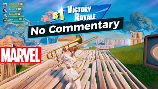 Fortnite No Commentary Victory - Midas Saves The Squad