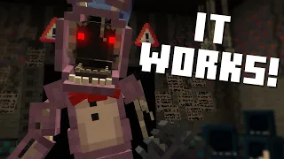 I Coded Five Nights at Freddy's 2 in Minecraft