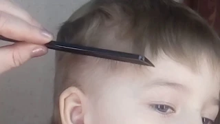 Как легко подстричь ребёнка или мужа  .       How to make a hair cut for a child or husband