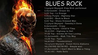 Blues Rock  - Lynyrd Skynyrd, Aerosmith, Zztop, Deep Purple, Ac-dc Greatest Hits Full Album 2022