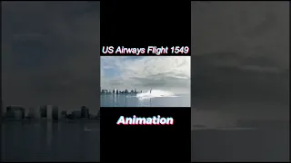 Plane crashes Animation vs Real life (Part 5) #shorts #viral #planecrash #Flight