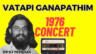 One of the Best Vatapi by K J Yesudas during 70s -  MUST HEAR !! Swarakalpana -