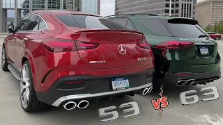 NEW 2024 Mercedes AMG GLE63 vs. GLE53 Facelift +SOUND! Comparison Interior Exterior Review