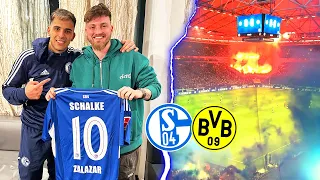 Schalke 04 vs. Dortmund - Derby Stadionvlog 🔥 | Unfassbare Fans & Spieler getroffen | ViscaBarca