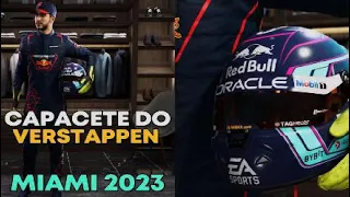 F1 23 |COMO OBTER O CAPACETE USADO PELO VERSTAPPEN EM MIAMI 2023 (ATÉ 9 DE JULHO)