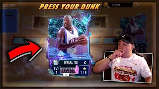 COSMIC JASPER SHAQ IN PRESS YOUR DUNK!! NBA 2K MOBILE PACK OPENING!!